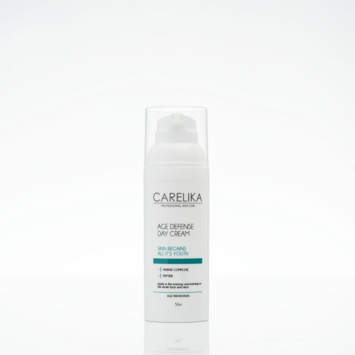 Age-defense day cream with Peptide s